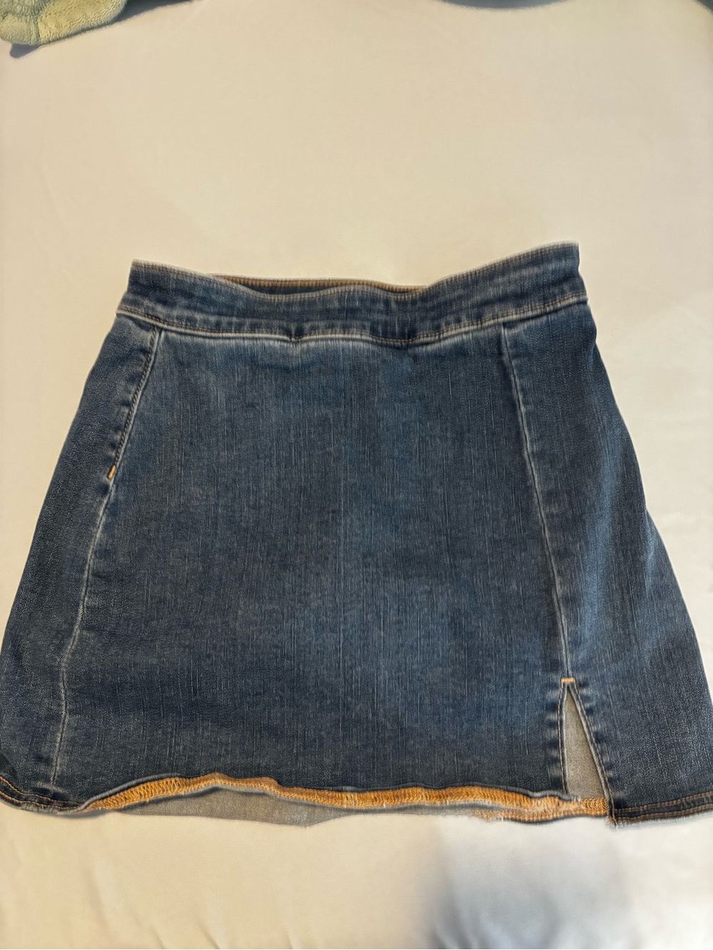 American Eagle Outfitters Dark Blue Denim Mini Skirt